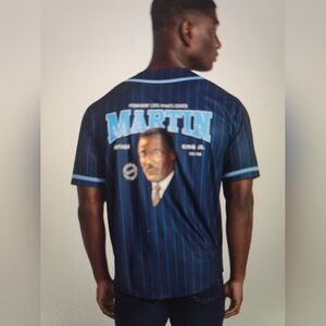 NWT MARTIN LUTHER KING JERSEY MENS SMALL